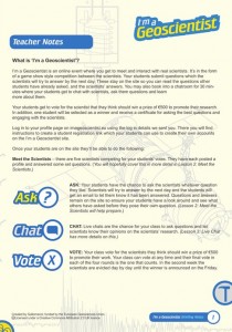 Teacher Notes Booklet with Suggested Lesson Plans